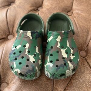 Camo Crocs